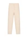 Emporio Armani Asv Lyocell Blend Jersey Joggers With All-over Lettering In Beige