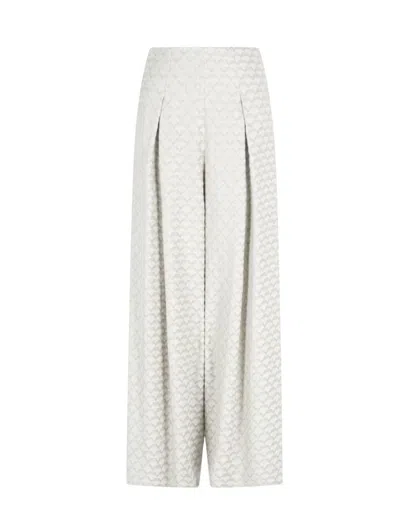 Emporio Armani Trousers In Beige
