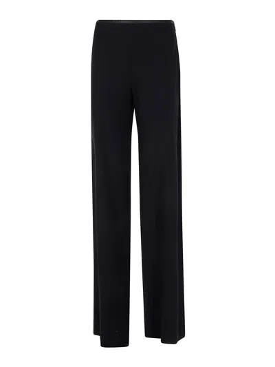 Emporio Armani Trousers In Black