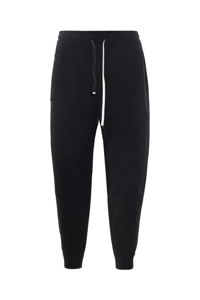 Emporio Armani Trousers In Black