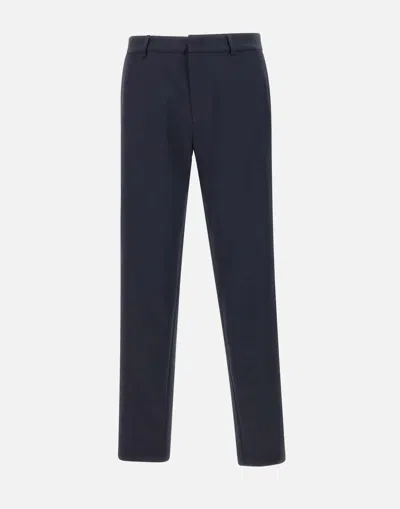 Emporio Armani Trousers In Blue