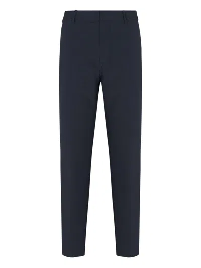 EMPORIO ARMANI TROUSERS BLUE AND GREEN