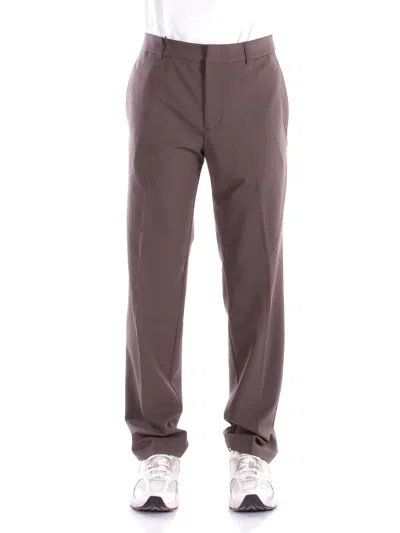 Emporio Armani Trousers Brown In Marrone Marroni
