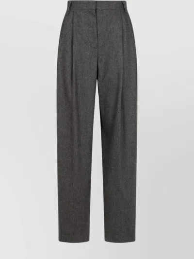 EMPORIO ARMANI TROUSERS CHECKED WOOL PLEATED FRONT