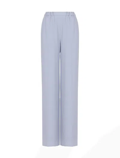 Emporio Armani Trousers Clear Blue