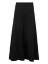 Emporio Armani High-waisted Trousers In Black