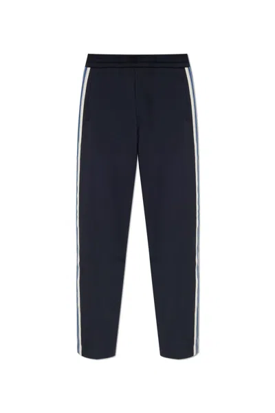 Emporio Armani Trousers From The `sustainability` Collection  In Blue