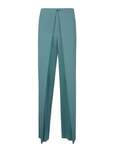 Emporio Armani Trousers In Green