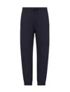 Emporio Armani Zippered Pockets Jogger Pants In Black
