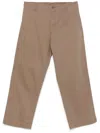 Emporio Armani Straight Trousers In Multicolor