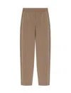 Emporio Armani Elastic Waist Sweatpants In Nude