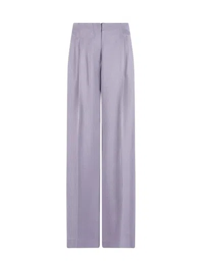 Emporio Armani Trousers Purple