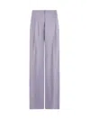 Emporio Armani Trousers Purple In Purple