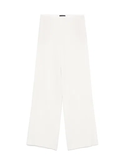 EMPORIO ARMANI EMPORIO ARMANI TROUSERS WHITE