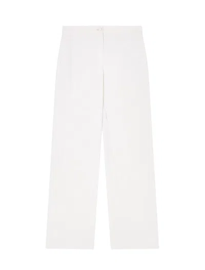 EMPORIO ARMANI EMPORIO ARMANI TROUSERS WHITE
