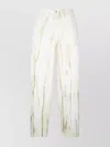 Emporio Armani Trousers With Back Pockets And Belt Loops In White