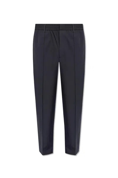 EMPORIO ARMANI EMPORIO ARMANI TROUSERS WITH STITCHING ON THE LEGS