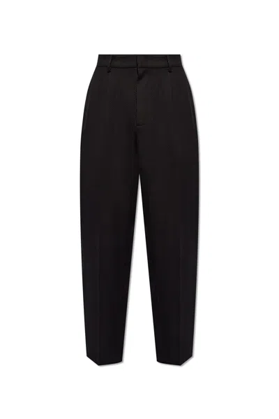 EMPORIO ARMANI TROUSERS WITH TAPERED LEGS