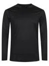 Emporio Armani Long-sleeve T-shirt In Black
