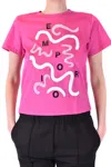 Emporio Armani Tshirt Short Sleeves In Pink