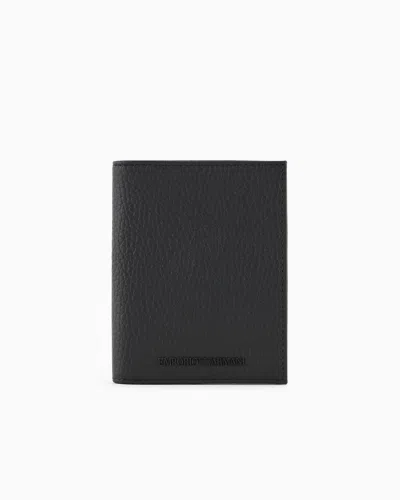 Emporio Armani Card Holders In Black