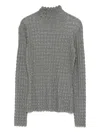 Emporio Armani Turtle-neck Sweater In Gray