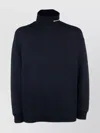 Emporio Armani Turtleneck Sweater Long Sleeves In Blue