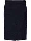 Emporio Armani Skirt In Blue