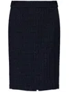 Emporio Armani Skirt In Blue