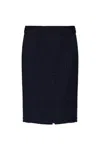 Emporio Armani Skirt In Blue
