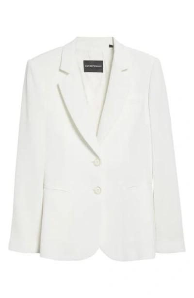 Emporio Armani Two-button Blazer In White