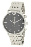 Emporio Armani Two-hand Stainless Steel Watch, 43mm