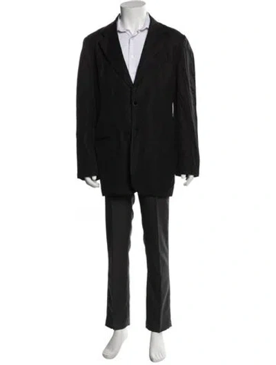 Pre-owned Emporio Armani Two-piece Blazer In Black