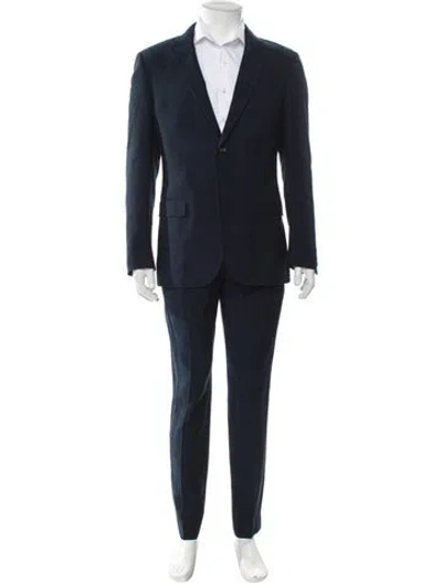 Pre-owned Emporio Armani Two-piece Suit In Blue