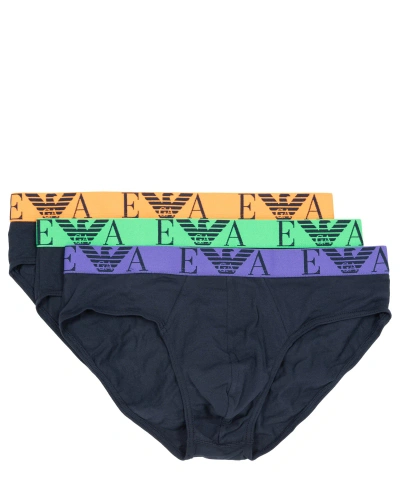 Emporio Armani Underwear Briefs In Brown