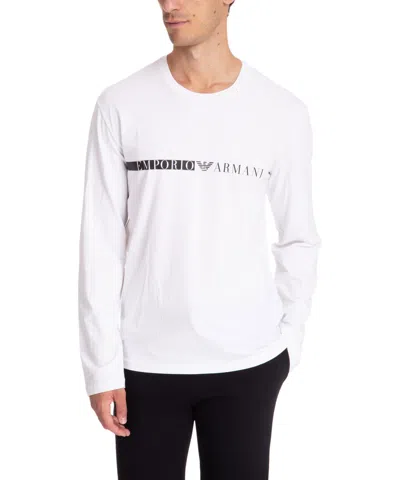 Emporio Armani Underwear Long Sleeve T-shirt In White