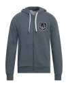 Emporio Armani Underwear Man Sweatshirt Slate Blue Size L Cotton