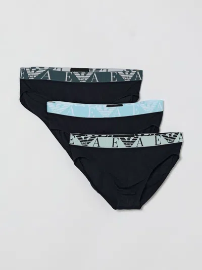 Emporio Armani Underwear Men  In Black
