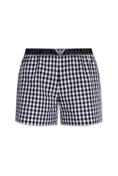 Emporio Armani Underwear Shorts In Black