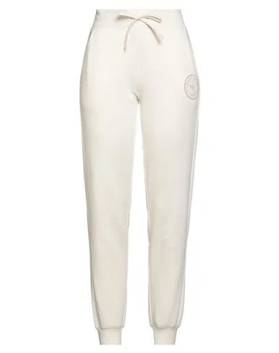 Emporio Armani Underwear Woman Pants Ivory Size 5 Cotton, Polyester, Elastane In White