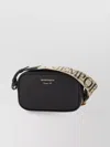 Emporio Armani Official Store Deer-print Camera Case With Shoulder Strap