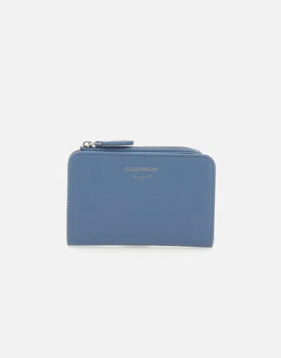 Emporio Armani Vegan Leather Women's Wallet With Coin Pocket