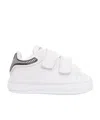 Emporio Armani Velcro Sneakers In White