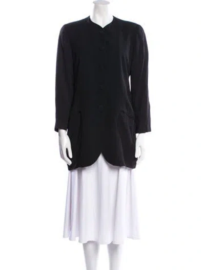 Pre-owned Emporio Armani Vintage 1990's Evening Jacket In Black