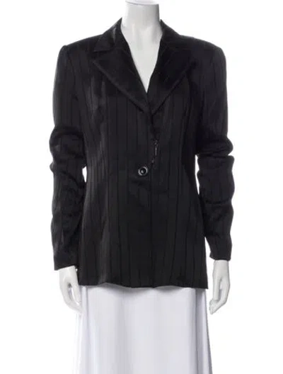 Pre-owned Emporio Armani Vintage 2002 Blazer In Black