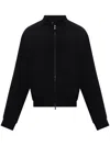 Emporio Armani Official Store Blouson Mit Reissverschluss Aus Schurwollstoff In Blue
