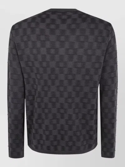 Emporio Armani Virgin Wool Crew-neck Sweater