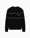 Emporio Armani Virgin-wool Jumper With Jacquard Logo