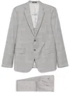 Emporio Armani Virgin Wool Suit In グレー