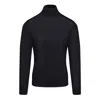 Emporio Armani Turtleneck Sweater In Black
